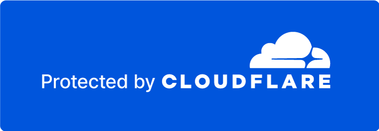 Protected by Cloudflare badge